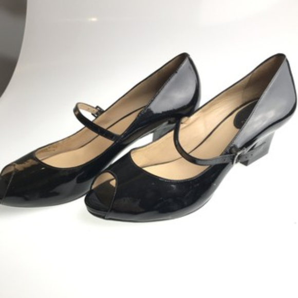 Cole Haan Peep Toe Mary Jane - Picture 3 of 6